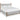 Lyncott Upholstered Bed - Light Gray/Brown