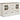 Shaybrock Dresser - Antique White/Brown