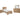 Hyanna 6 Piece Panel Bedroom - Tan Brown