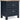 Landocken Nightstand - Blue/Brown