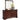 Alisdair Dresser and Mirror - Dark Brown