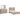 Senniberg 5 Piece Queen Panel Bedroom - Light Brown/White
