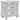 Kanwyn Nightstand - Whitewash