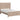 Senniberg Full Panel Bed - Light Brown/White